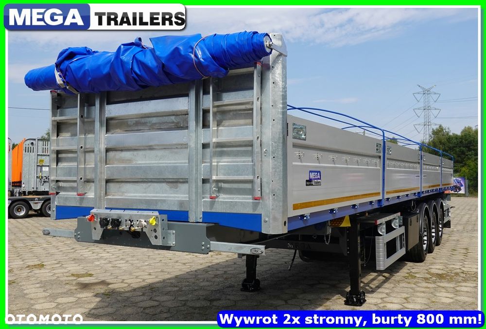 Mega 25 m³ wywrotka - platforma, 2-stronna, HARDOX 450 !!! - 9