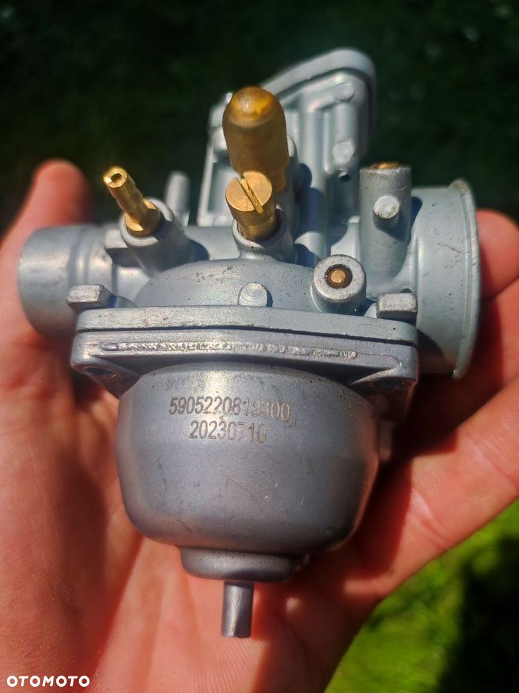 3x gaźnik GY6 50 4T automatyczne ssanie Moretti / MONINI / zamiennik – komplet - 9