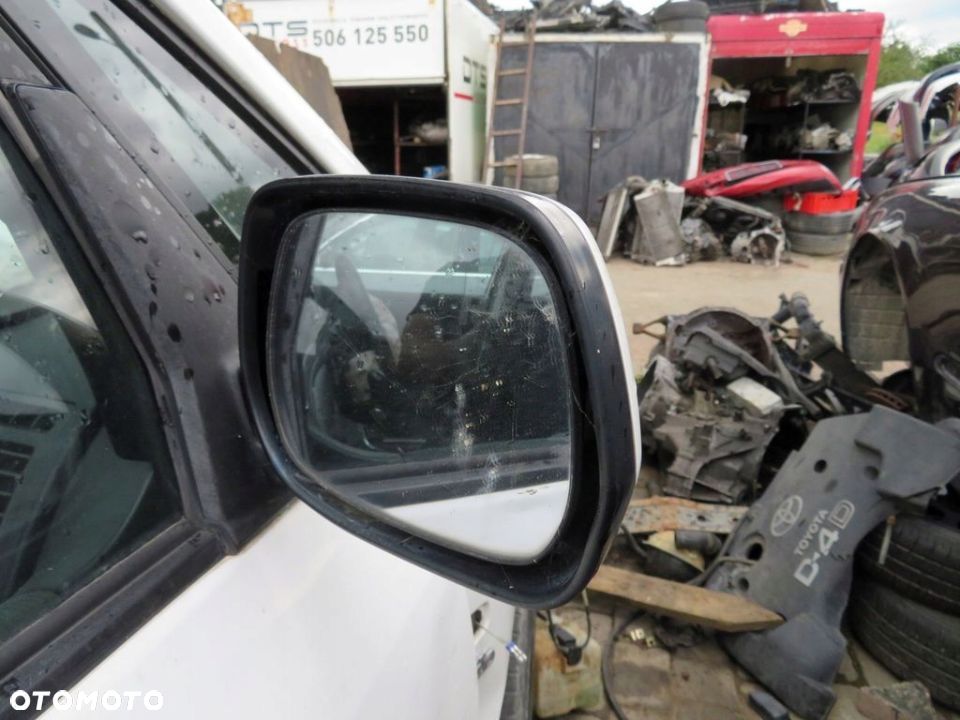 LUSTERKO ELEKTRYCZNE PRAWE COROLLA VERSO I E12 040 BIAŁY TOYOTA 2001-2004 - 4