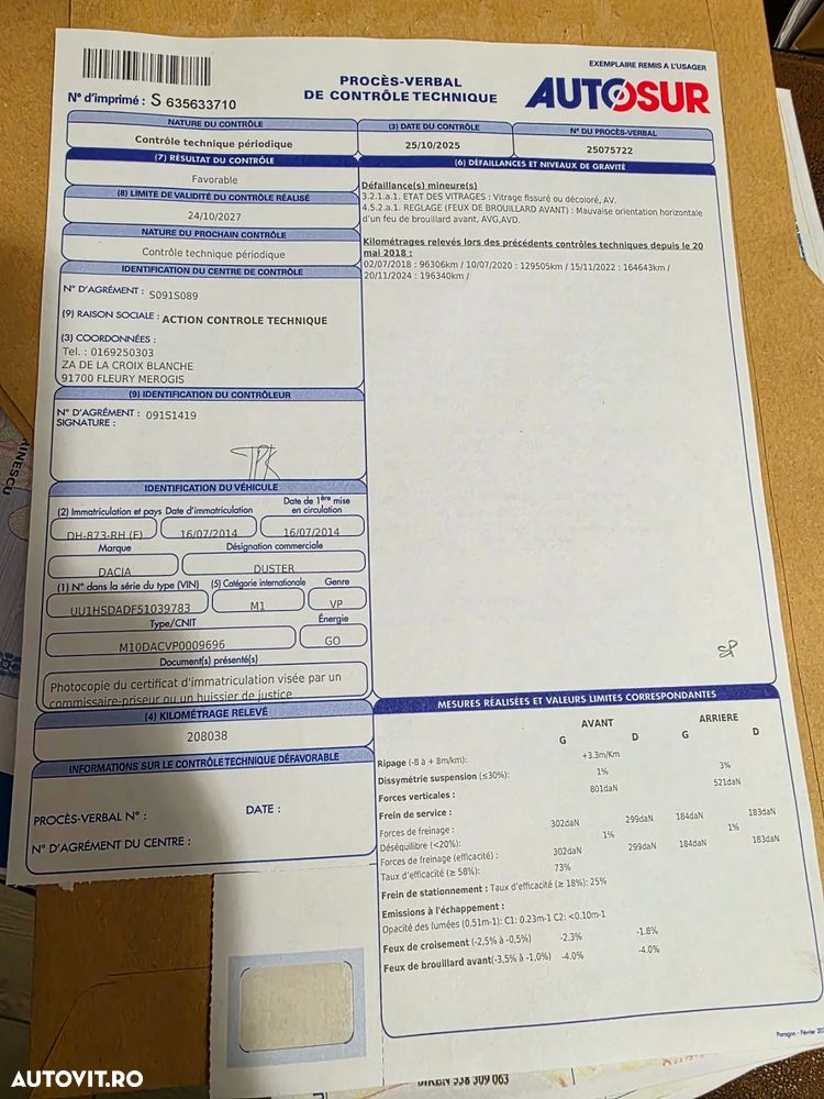 Dacia Duster dCi 110 FAP 4x2 Prestige - 28