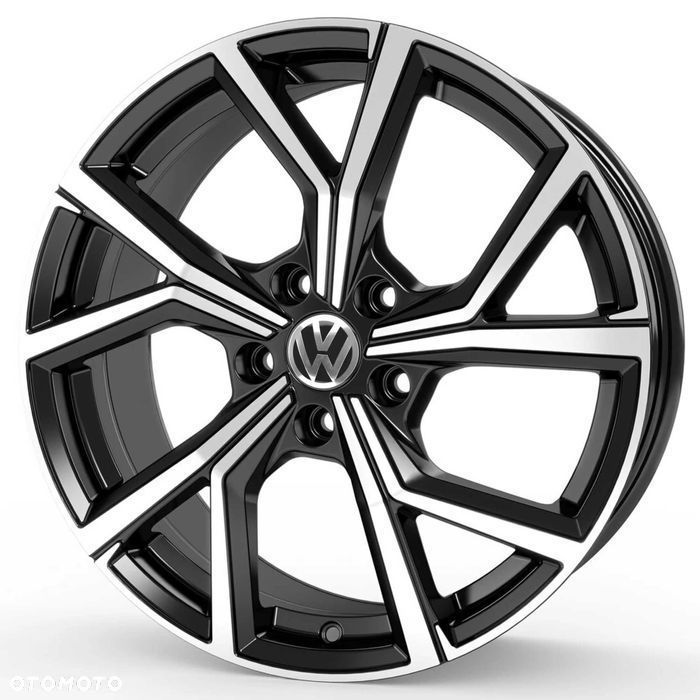 Felgi 17" VW T-Roc Golf Beetle Caddy Jetta Czarny Poler - 1