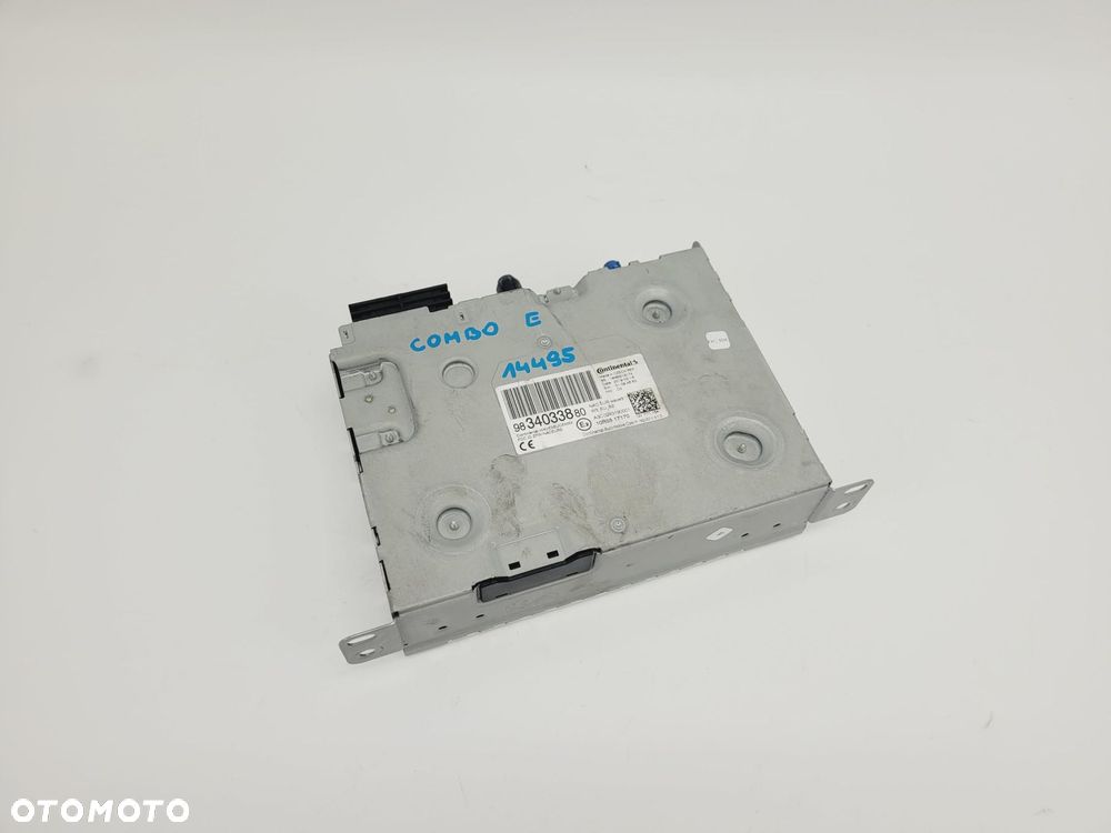 RADIO RADIOODTWARZACZ FABRYCZNE OPEL COMBO E 18- 9834033880, #14495 - 2