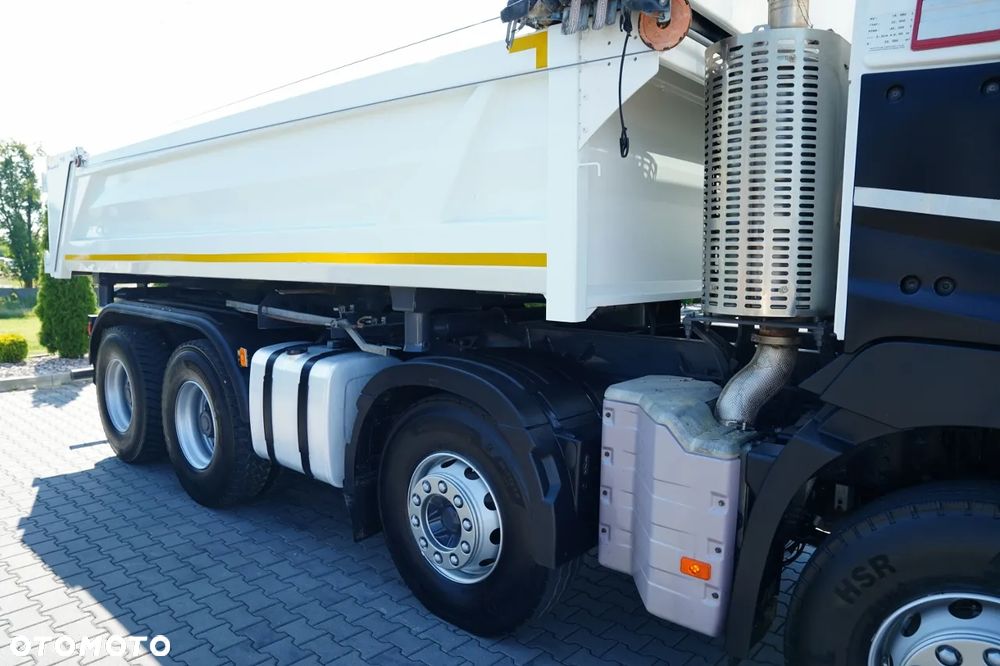 Renault C 480 / 8x4 / WYWROTKA DWUSTRONNA - 6M / HYDROBURTA /  HYDROKLAPA /  BORDAMATIC / PLANDEKA AUTOMATYCZNA - 23
