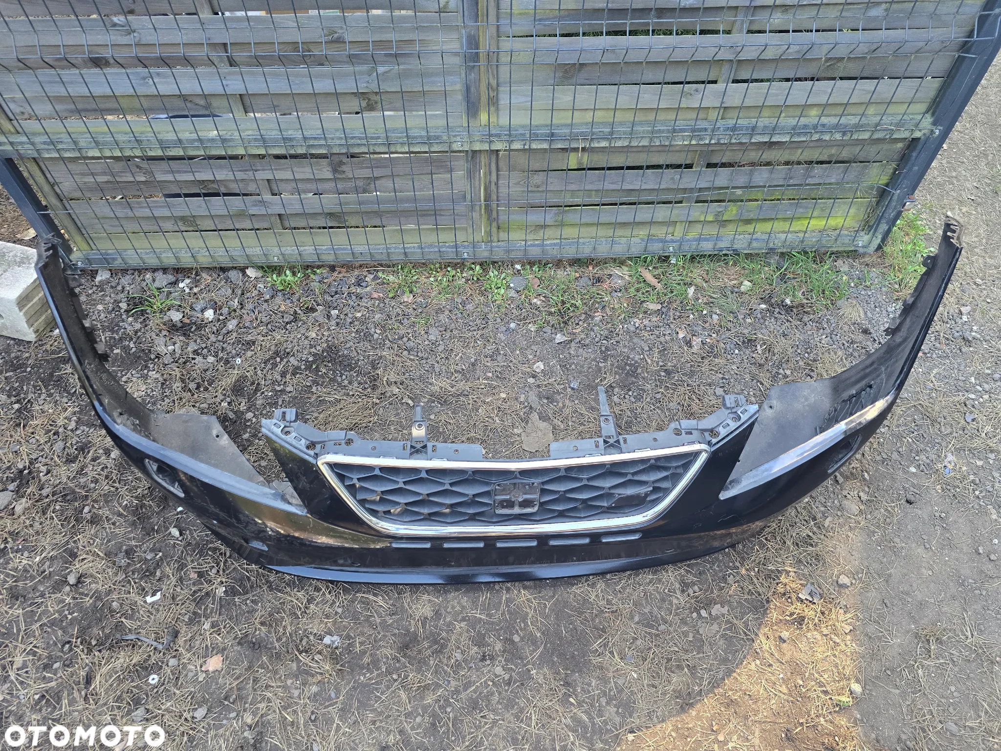 Seat Leon cupra 5f0 przed liftem zderzak grill przód - 5
