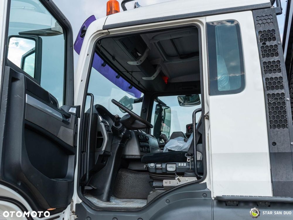 MAN TGS 18.400 4x4 HIAB 144 E-5 Hipro HDS  Żuraw Fly Jib Wywrotka - 16