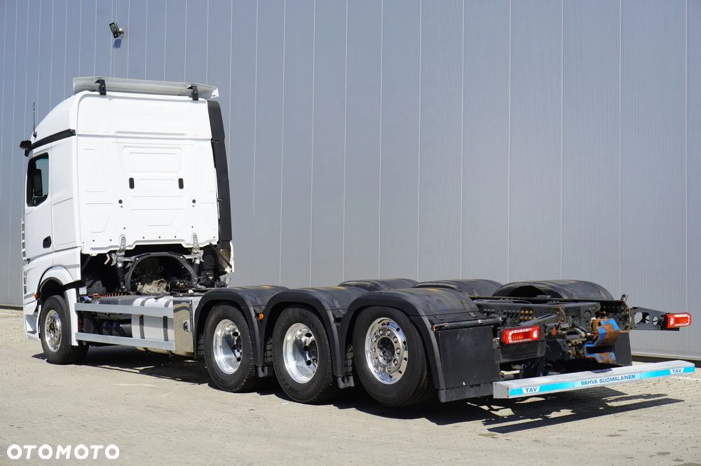 Mercedes-Benz Actros L 3552 8x4 / 2023 / 76 T DMC / rama 760 cm / oś skrętna - 4