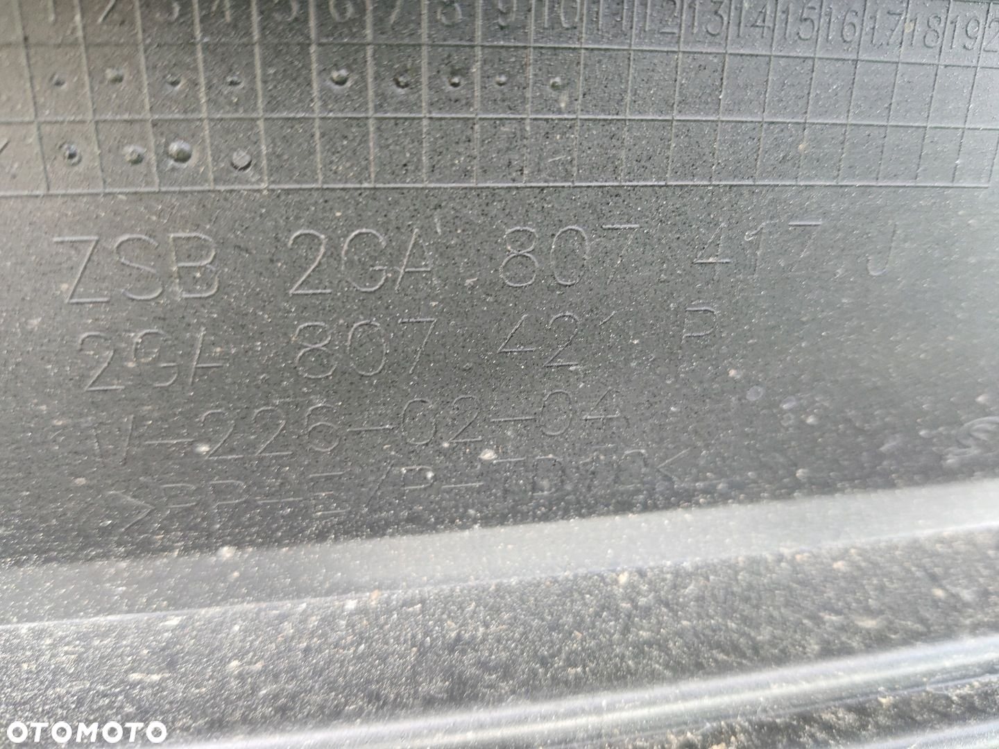 VW T ROC R LINE LIFT ZDERZAK TYŁ TYLNY 2GA807417J - 8