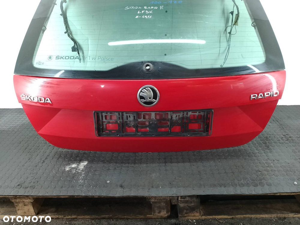 KLAPA BAGAŻNIKA SKODA RAPID II LF3K KOMBI - 2