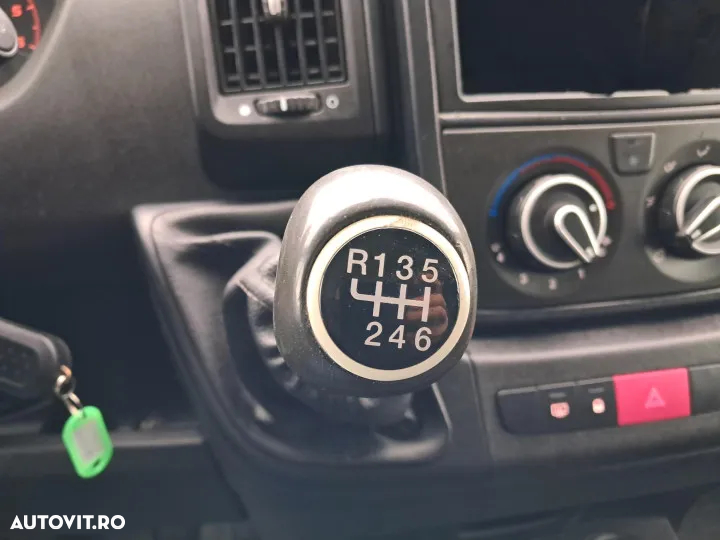 Fiat Ducato cabinato 2.3mjet 131cp cabina de dormit si prelata euro 6 - 17