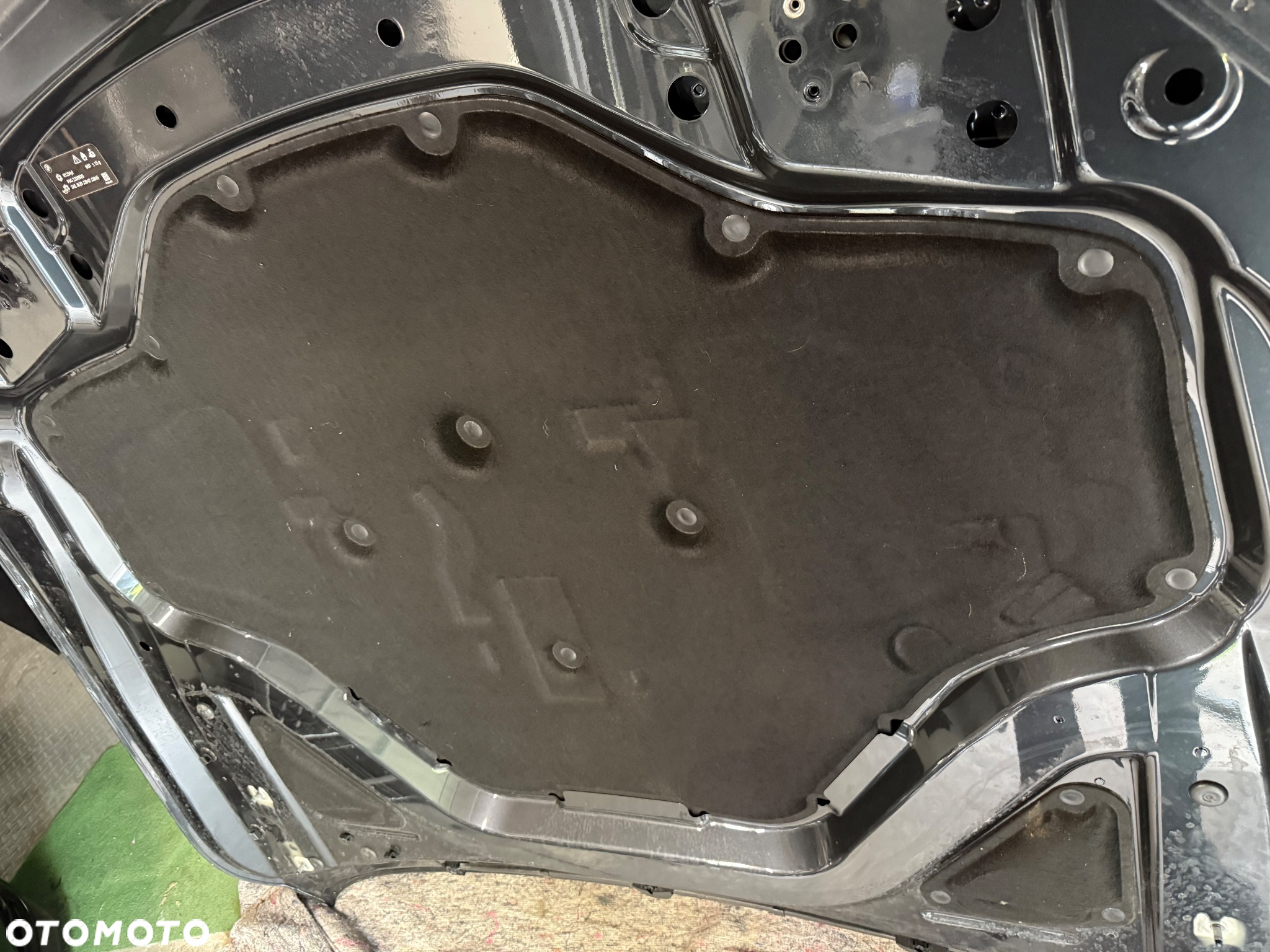 WYGŁUSZENIE MASKI BMW G11 G12 KOMPLETNE ORYGINAŁ DEMONTAŻ SPINKI BOKI - 3