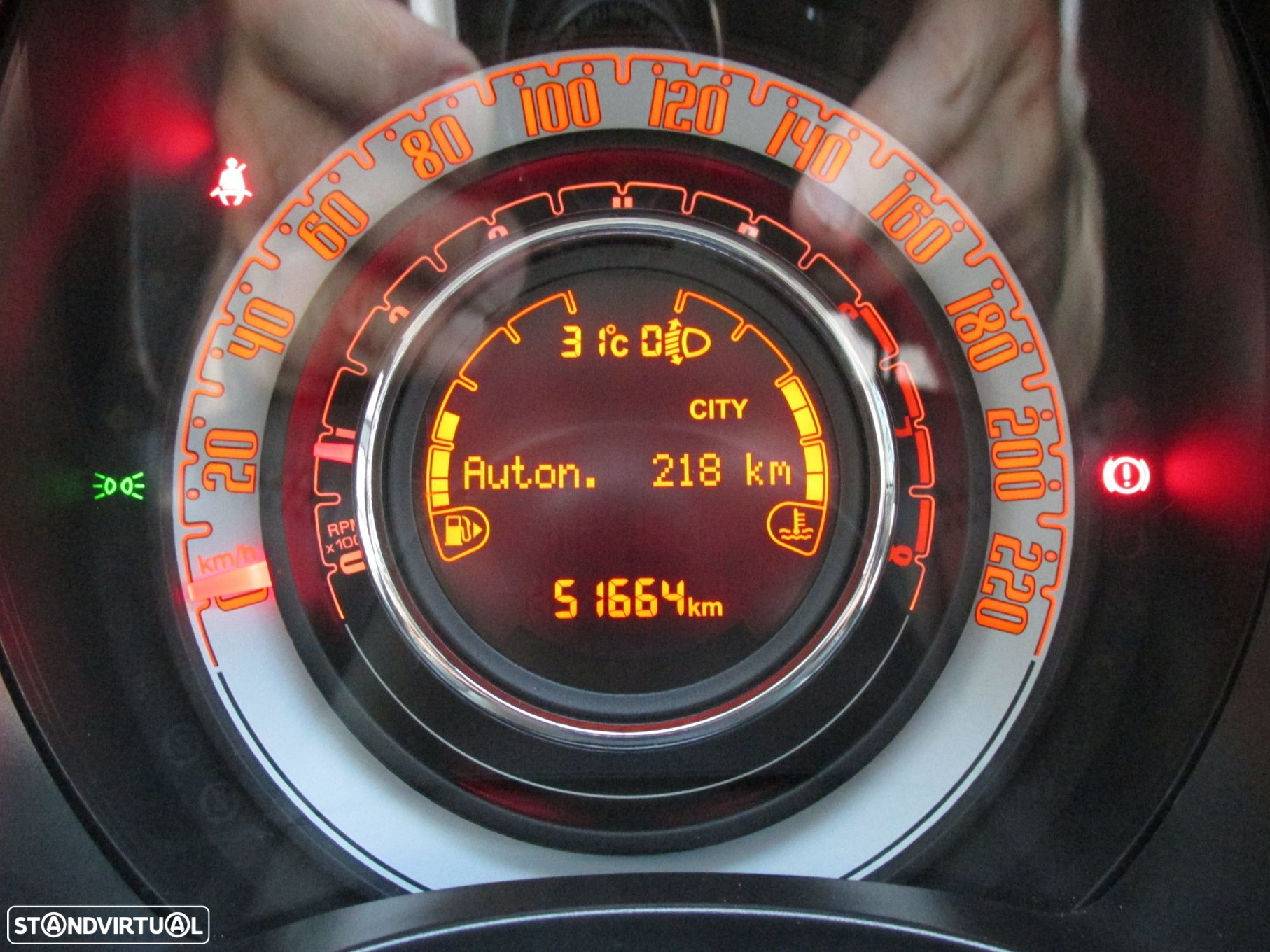Fiat 500 1.2 Lounge S&S - 35