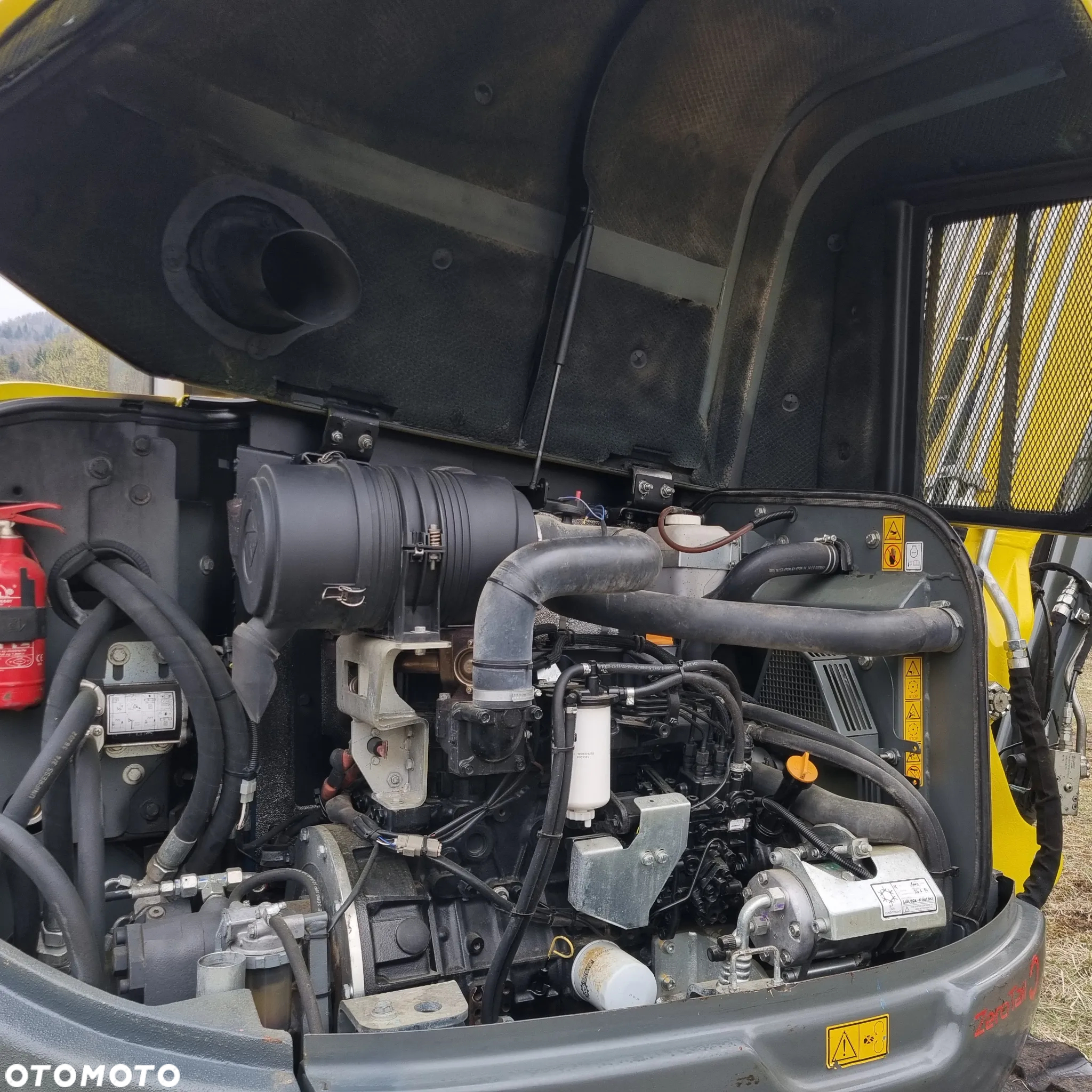 Wacker Neuson 8 ton Koparka Gąsienicowa 75Z3- komplet łyżek!- 2015r IMPORT NORWEGIA Klima jak Nowa - 19
