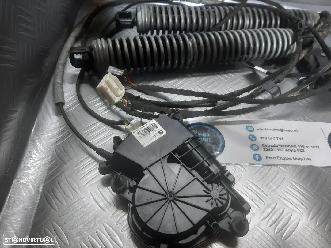Conjunto kit Original Tampa da Mala Eléctrica Bmw Serie 5 F10 amortecedores eletricos - 3