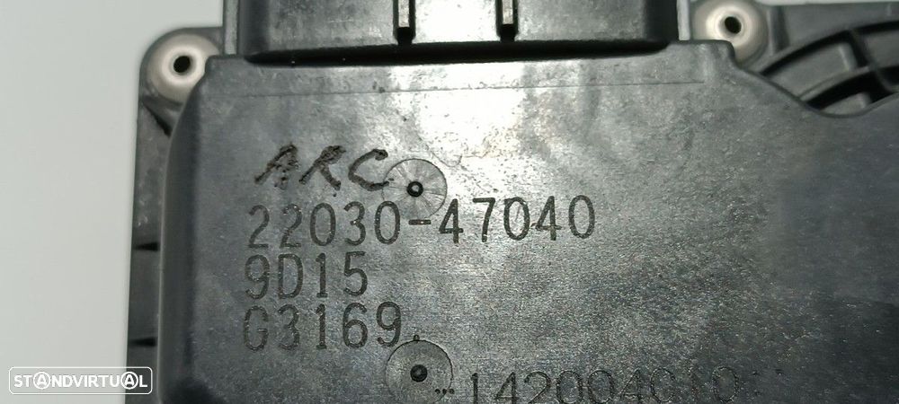 CORPO DE BORBOLETAS TOYOTA YARIS HYBRID ACTIVE - 7