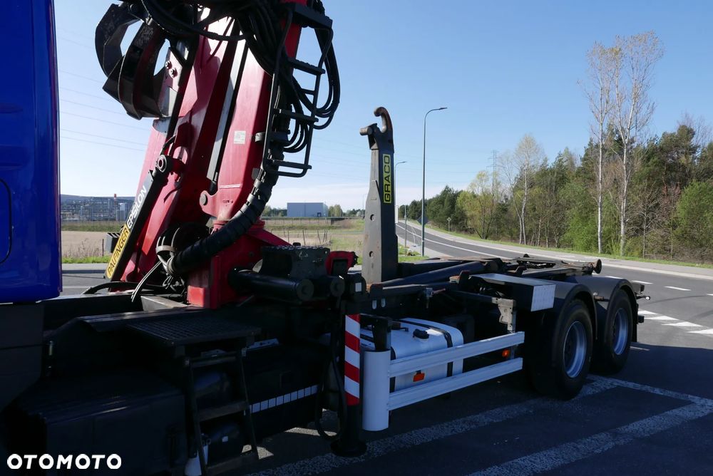 Scania R 380 6X4 RESOR DŹWIG PALFINGER BLOKADA MOSTÓW MANUAL DO ZŁOMU - 15