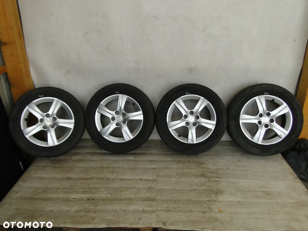 PEUGEOT CITROEN FELGA FELGI ALUMINIOWE OPONY 7x16 ET-46 215/60R16 - 1