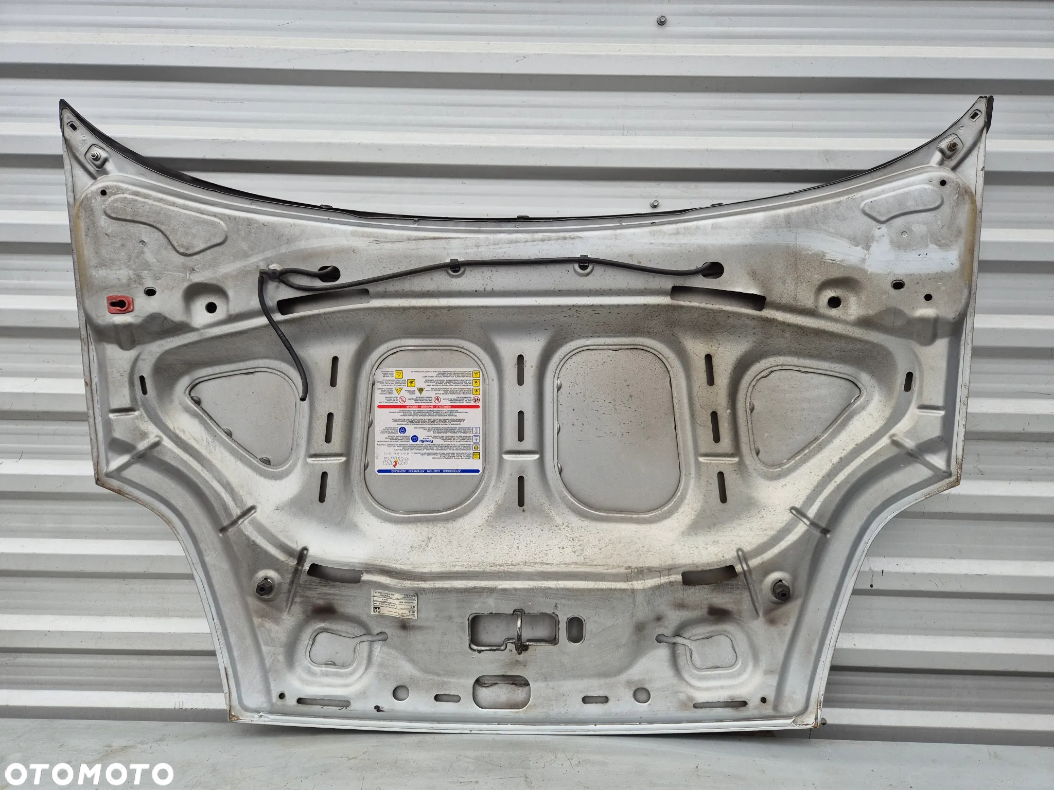 Maska pokrywa silnika Fiat Grande Punto Evo 589/A - 7