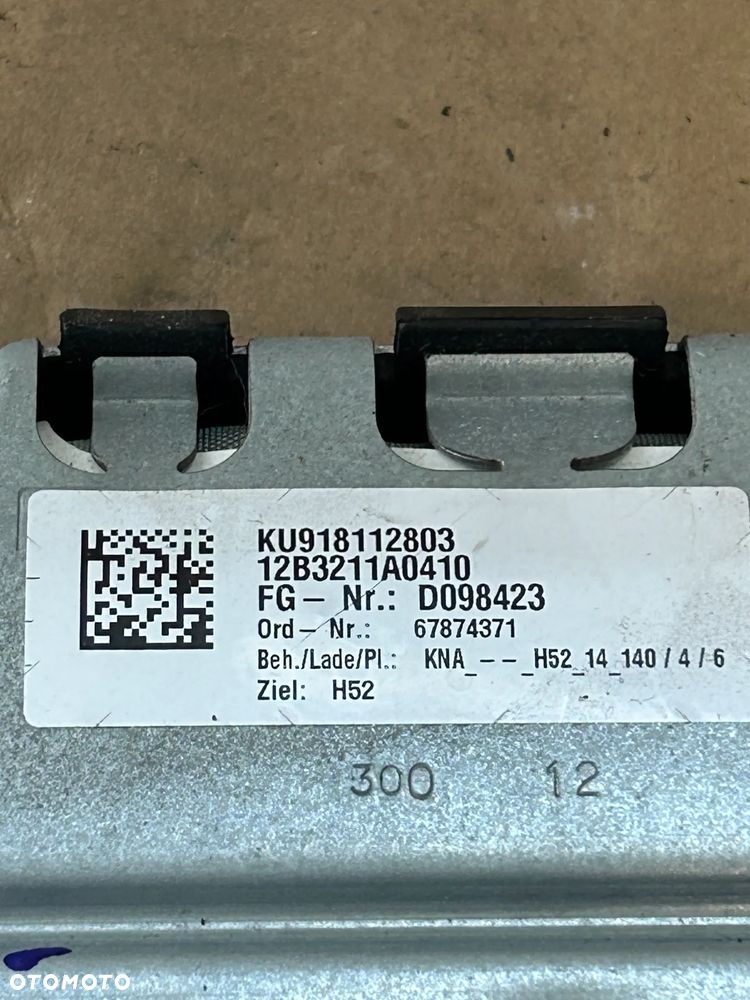 BMW F10 F06 F12 F13 PODUSZKA AIRBAG KOLANOWA KIEROWCY 9181128 - 3