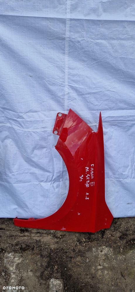 Błotnik Skoda Fabia III 2014-2021r. Przód lewy - 1