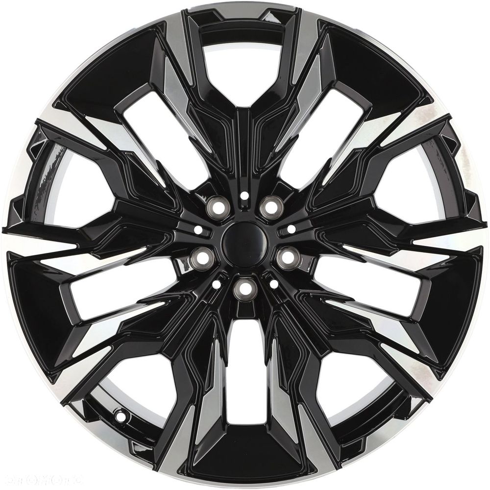 4x Felgi 21 m.in. do BMW 3 G20 G21 5 G30 G31 6GT G32 7 G11 Sdrive xDrive iX I20 - A5915 (YF5716) - 9