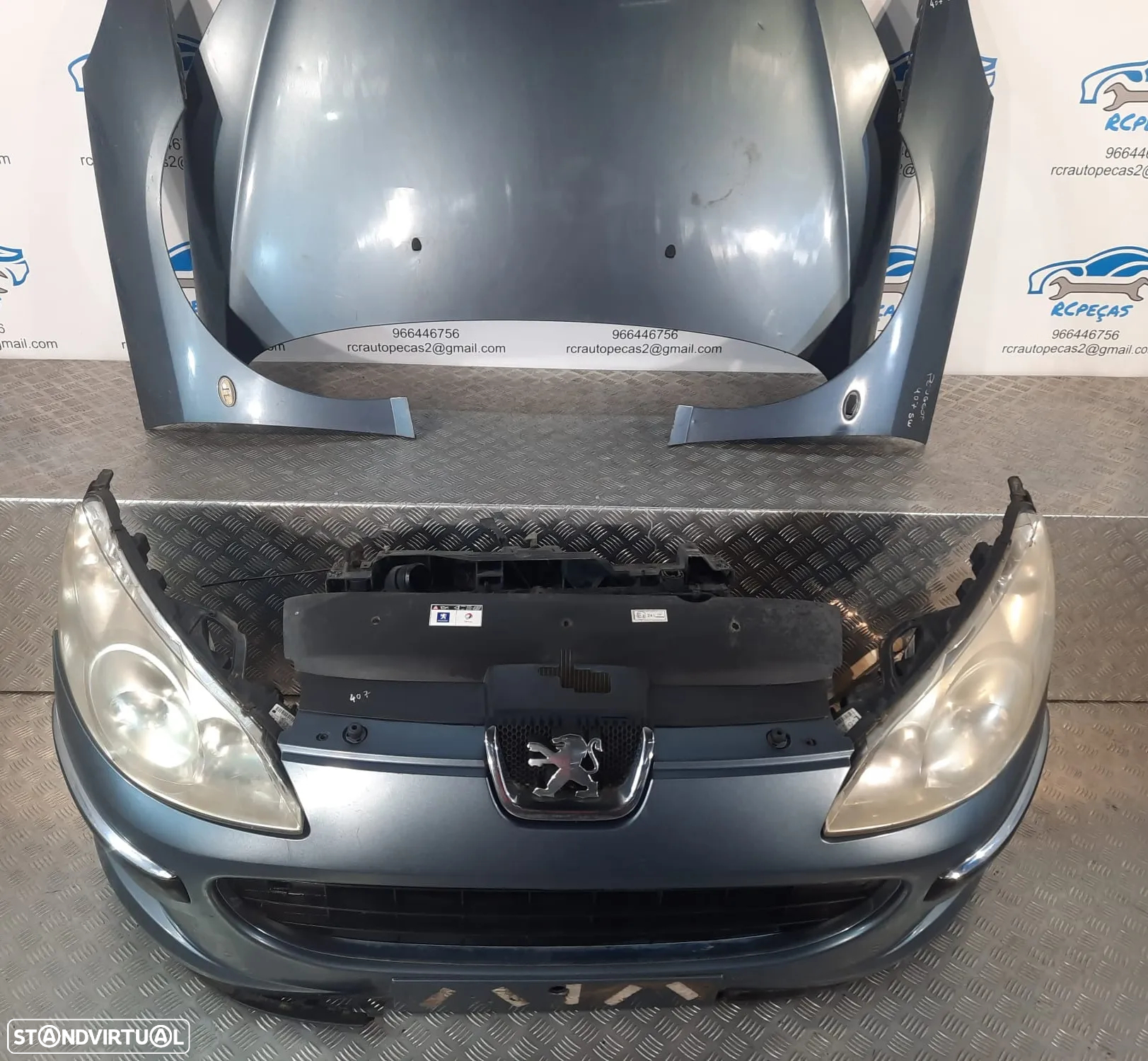 Frente completa Peugeot 407 - 12