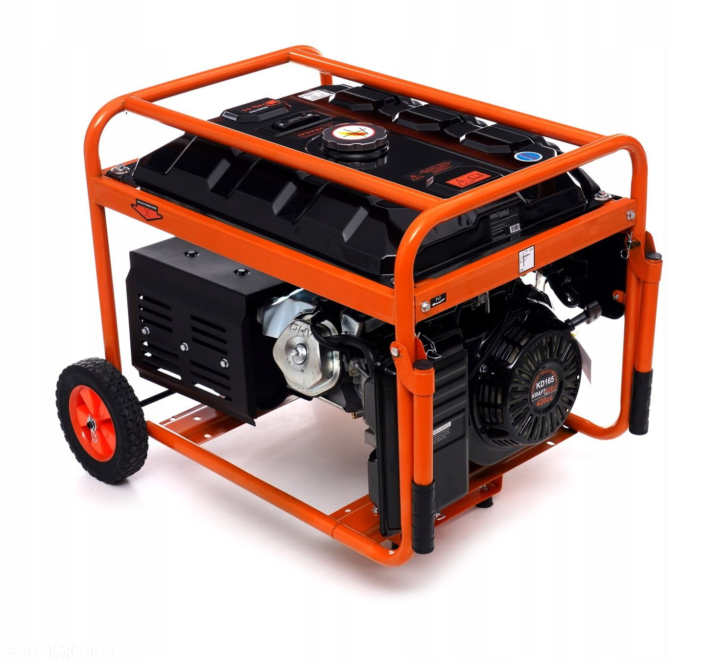 AGREGAT PRĄDOTWÓRCZY GENERATOR PRĄDU 5500W 15KM 3-FAZY KRAFTDELE KD165 - 9