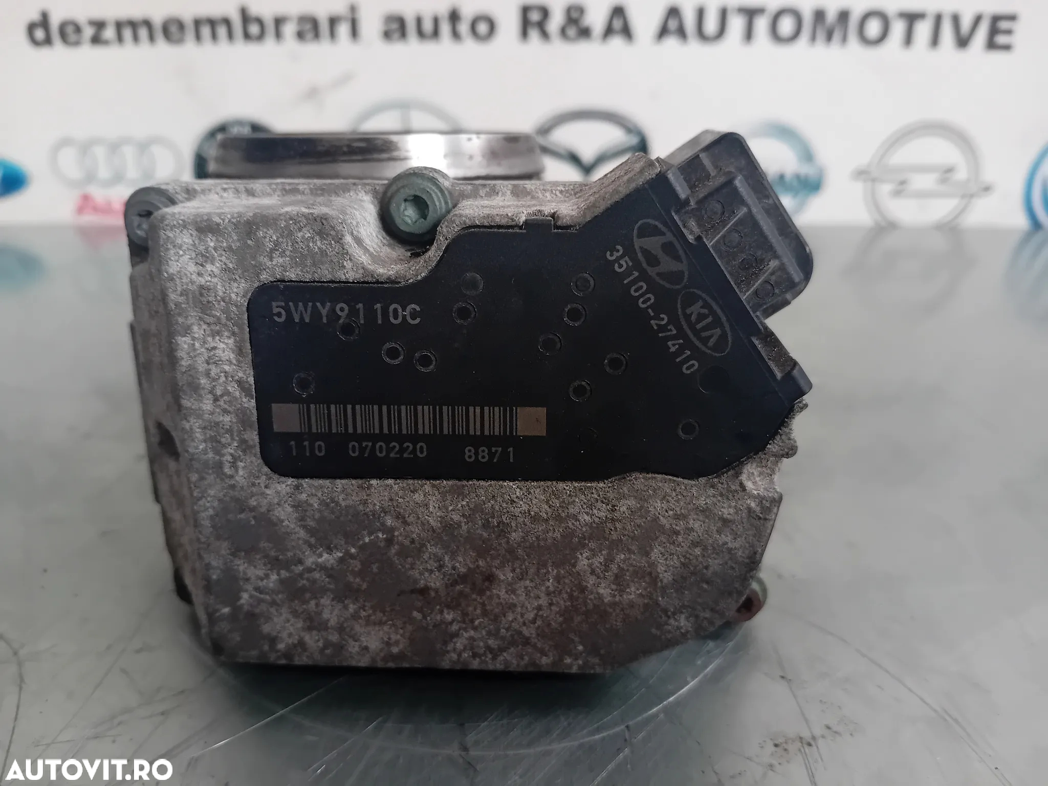 Clapeta Acceleratie Admisie Hyundai Santa Fe 2 II 2.2 Crdi An 2006-2012 Cod 35100-27410 - 6