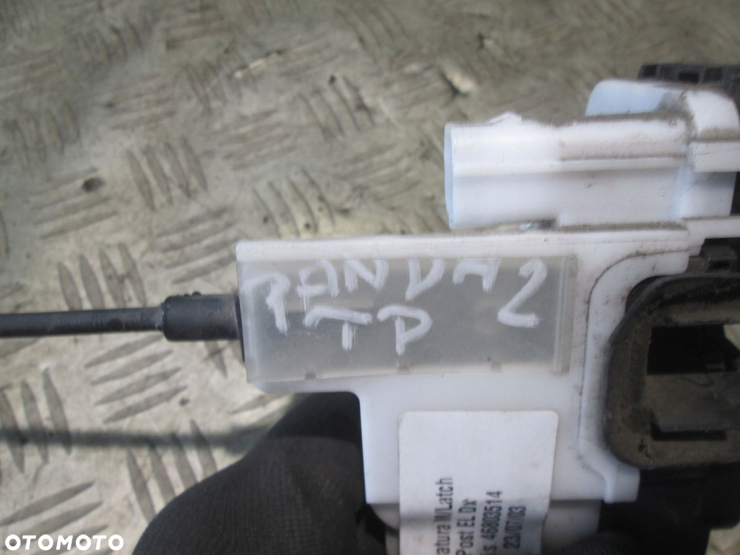 ZAMEK DRZWI PRAWY TYŁ FIAT PANDA II 03-12r - 3