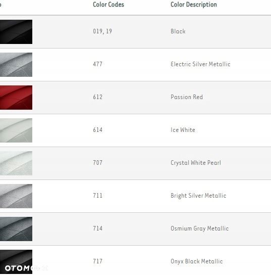 ZAŚLEPKA HAK HOL TYŁ VOLVO XC60 2018- RÓŻNE KOLORY 39849034 - 8