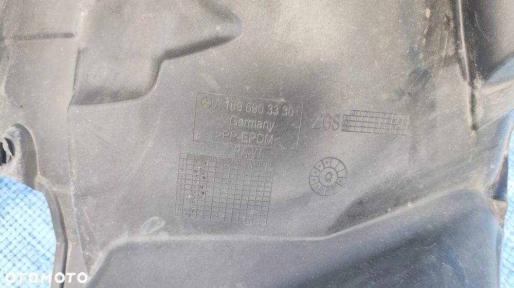 NADKOLE LEWY PRZÓD CZĘŚĆ PRZEDNIA ORYGINALNE A1696903330 MERCEDES W169 A169 - 5