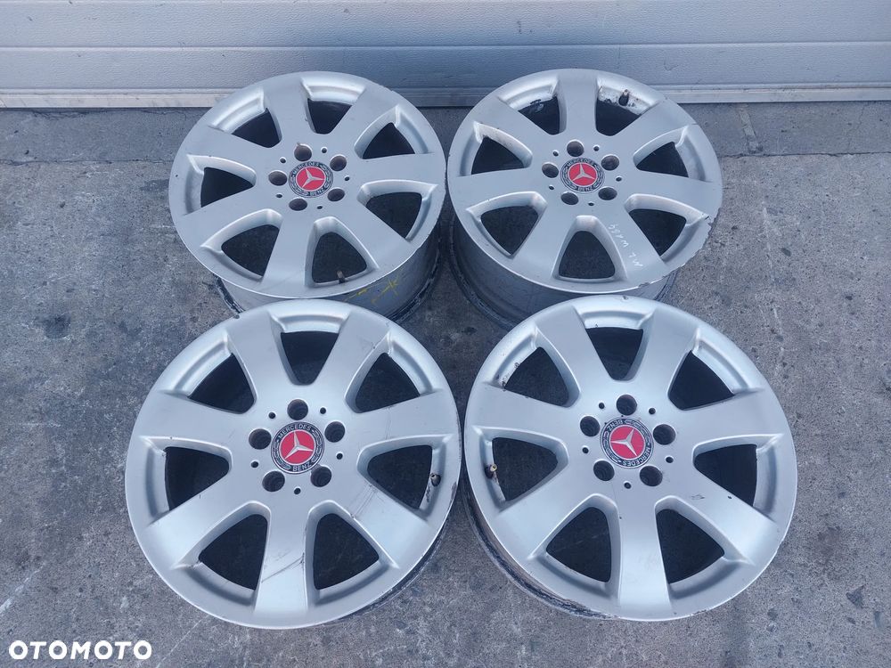 MERCEDES ML 163 164 FELGI ALUMINIOWE R17 7.5J ET56 5X112 OE MERCEDES BENZ A2514011002 PROSTE! - 1