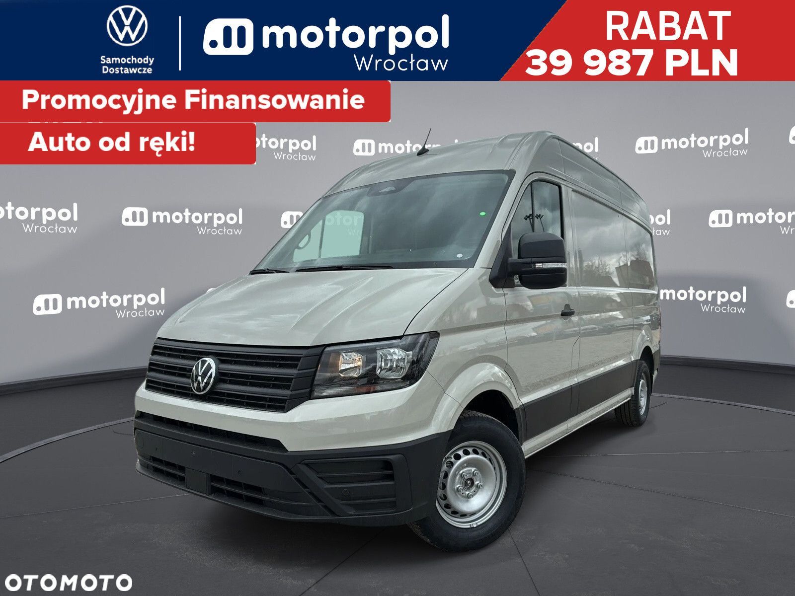 Volkswagen Crafter 35 Furgon /PO LIFTINGU!! L3H3, 2.0TDI 140KM, Wysoki dach, r.o. 3640 - 1
