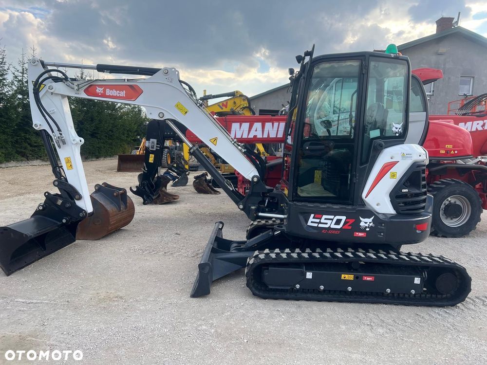 Bobcat Minikoparka BOBCAT E50Z e55 E60 5 6 tony e 50 z dodatk linie hydr e35 e 34 e35z cat 304 303,5 serwisowana 1 wł koparka gąsienicowa Cat 303.5 304 305 305.5 306  Kubota 3,5tony - 23