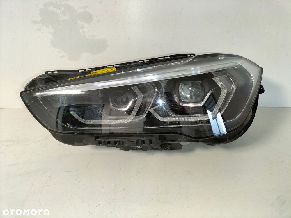 lampa przednia reflektor lewa bmw x1 f48 lci lift 19- full led - 1