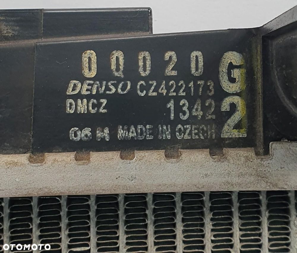 CHŁODNICA WODY CITROEN C1 TOYOTA AYGO 1.0 B 422173-13420T - 3