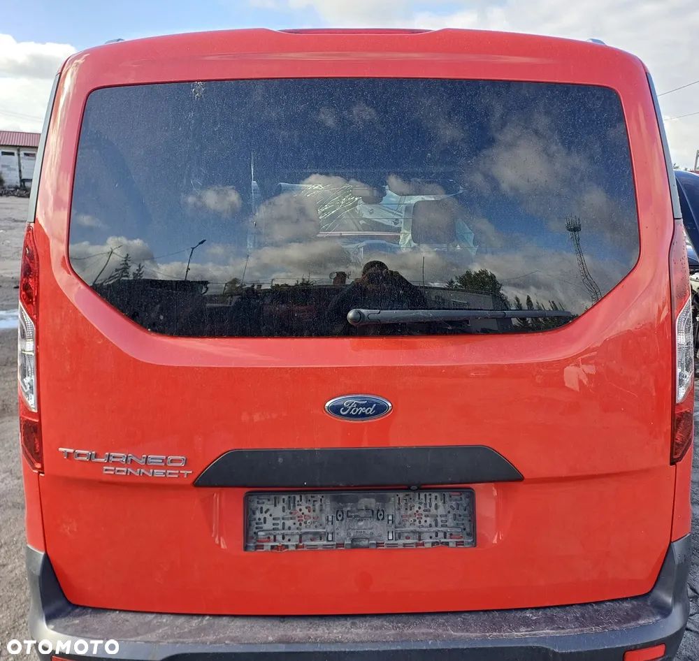 FORD TOURNEO CONNECT MK2 17r KLAPA BAGAŻNIKA SZYBA TYŁ GOŁA ZD - 1