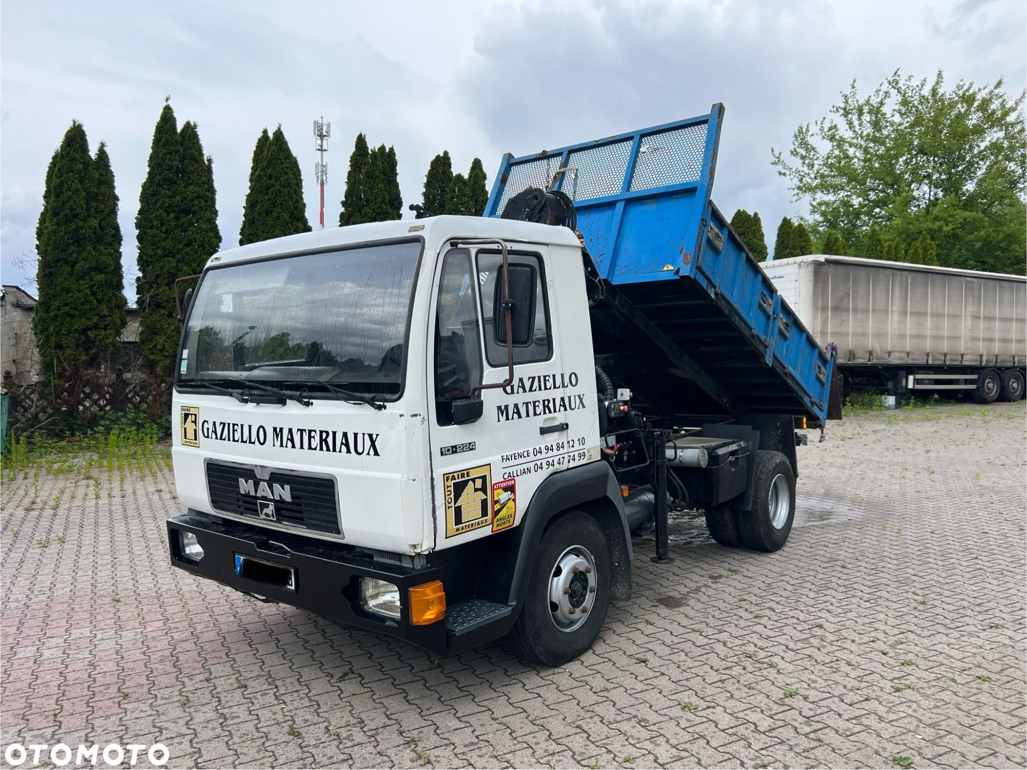 MAN 10-224 * WYWROTKA* HDS HIAB 060* DMC 10.300* Dobry Stan* Sprowadzony* - 1