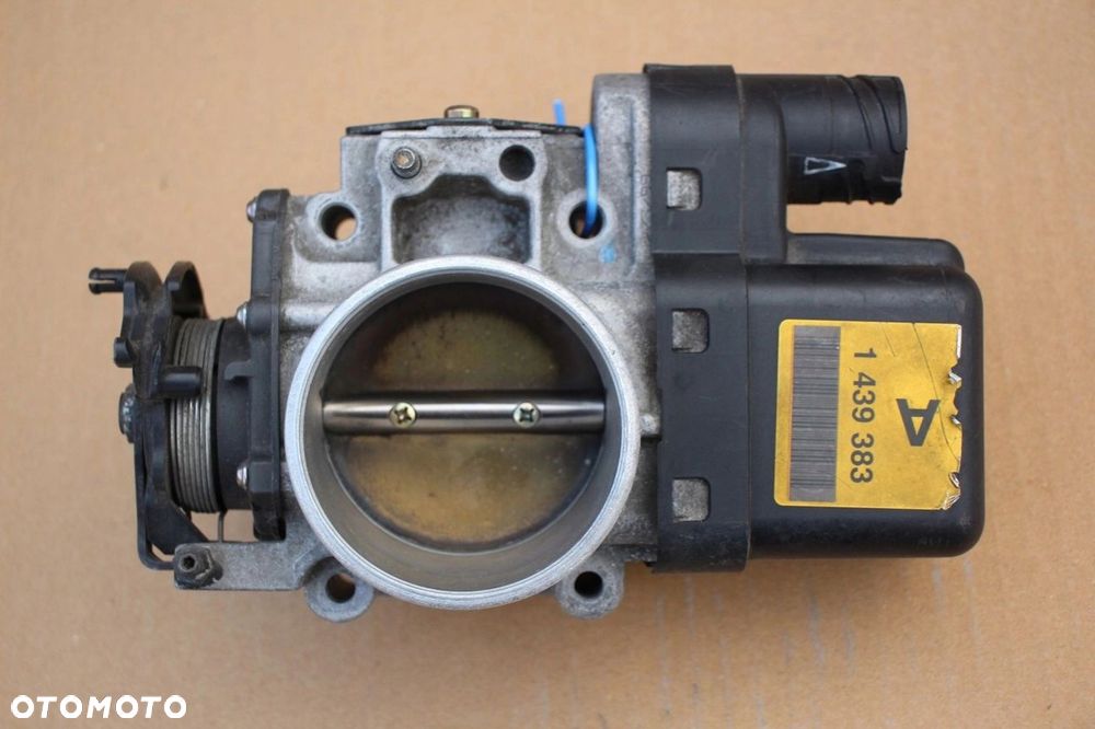 Przepustnica BMW e46 e39 e38 M52TU 1439383 ŻÓŁTA - 1