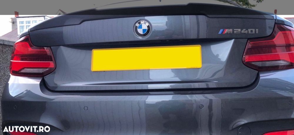 Eleron portbagaj pentru Bmw seria 2 F22 coupe M4 look plastic abs CALITATE PREMIUM ⭐️⭐️⭐️⭐️⭐️ - 3