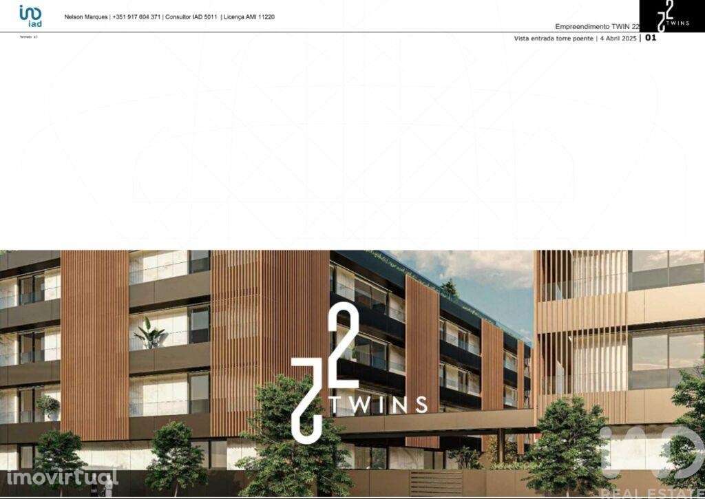 Apartamento T3 em Espinho de 154,00 m2 - Grande imagem: 2/2