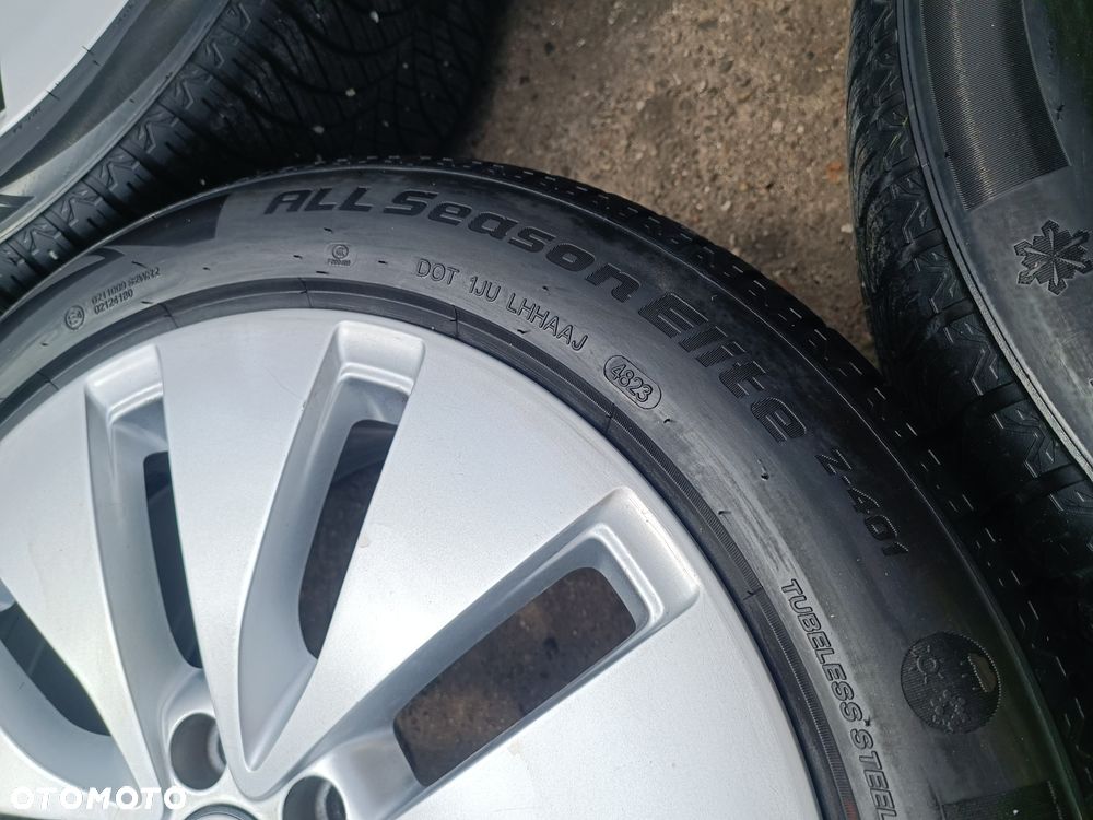 5x112 Alufelgi Felgi Aluminiowe 1K0 18 Koła całoroczne SKODA OCTAVIA II III 2 3 VRS SEAT LEON TOLEDO ALTEA VW PASSAT B5 B6 GOLF V VI VII 5 6 7 GTi Gtd TOURAN CADDY JETTA AUDI A4 B5 B6 A3 8P 8V Legnica ALU-RAD 225/50 - 9