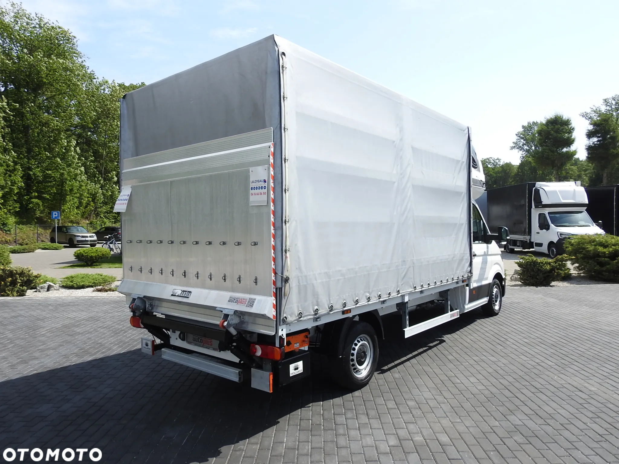 Volkswagen CRAFTER PLANDEKA WINDA 8 PALET WEBASTO TEMPOMAT 180KM [ 032919 ] - 4