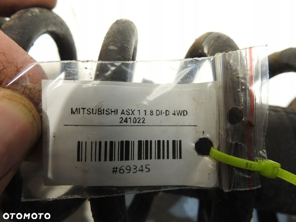 AMORTYZATOR SPRĘŻYNA TYŁ MITSUBISHI ASX - 4