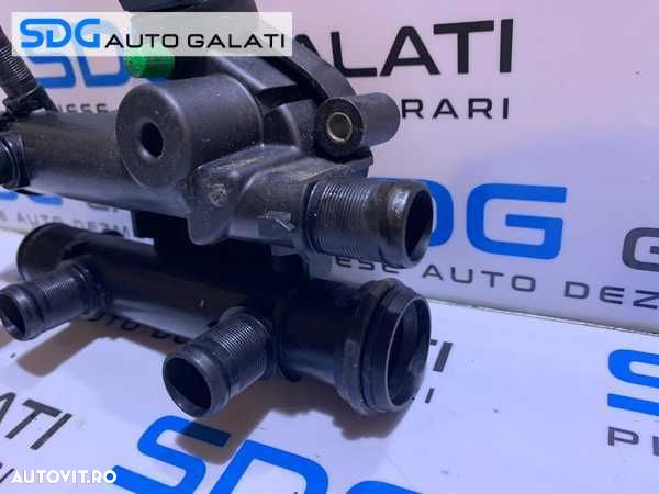 Corp Carcasa Termostat cu Senzor Temperatura Apa Renault Laguna 2 2.2 DCI 2001 - 2007 - 2