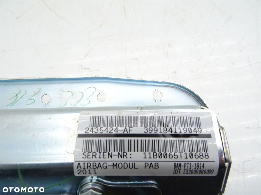 Poduszka airbag pasażera powietrzna 2435424 bmw x3 f25 - 4
