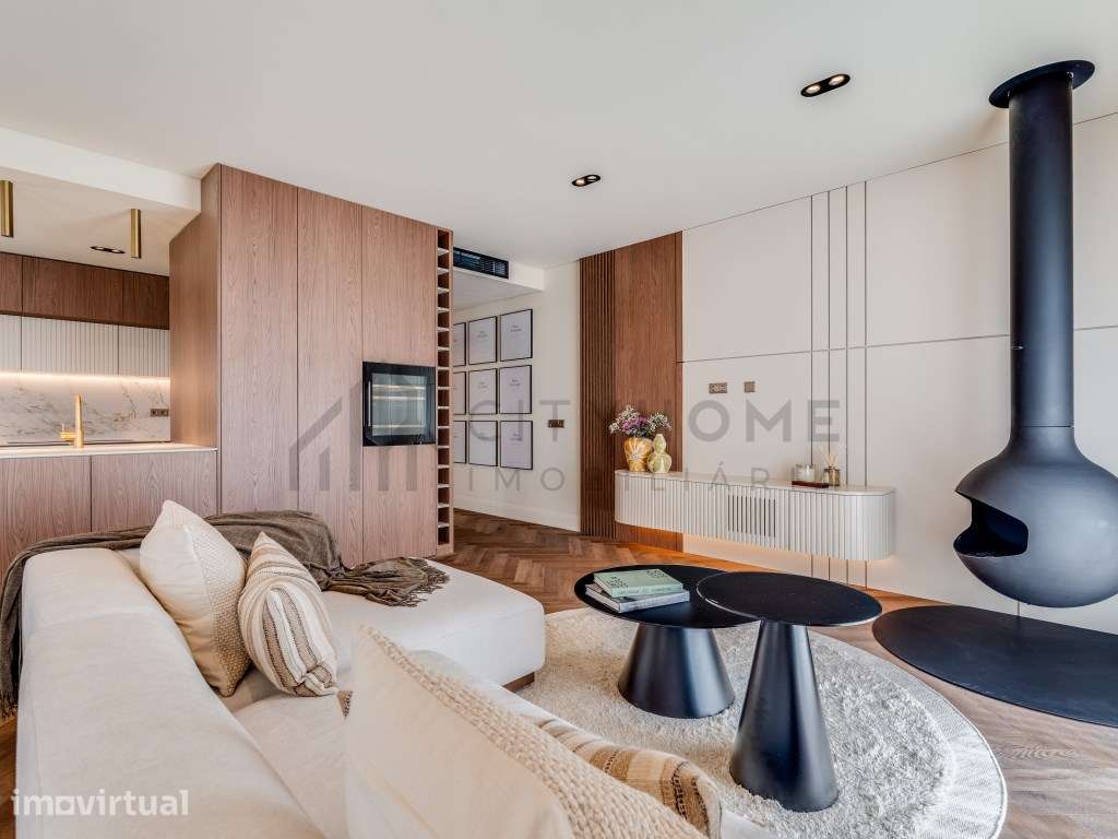 Apartamento T2 de Luxo com Roof Top - Vista rio - Grande imagem: 2/32
