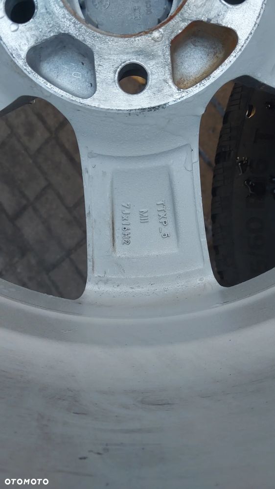 Komplet kół zimowych Dezent SKODA VW AUDI MERCEDES 7.0" x 16" 5x112 ET 52 205/60r16 zima - 11