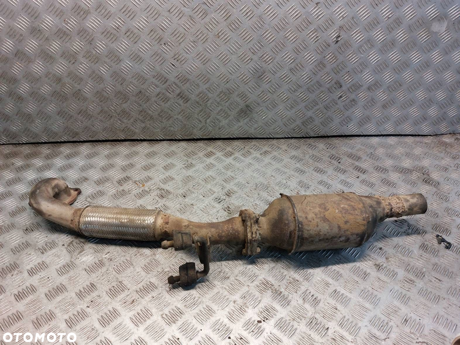 KATALIZATOR PUSTY +  ŁĄCZNIK RURY WYDECHOWEJ VW SHARAN 1.9 TDI - 3