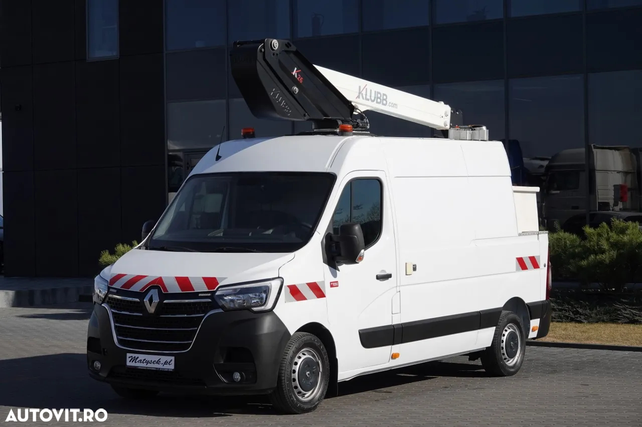 Renault MASTER / BASKET LIFT - 10 metri / 2021 / TABLA + LIFT / DUPA CONTRACTUL DE SERVICE / - 13