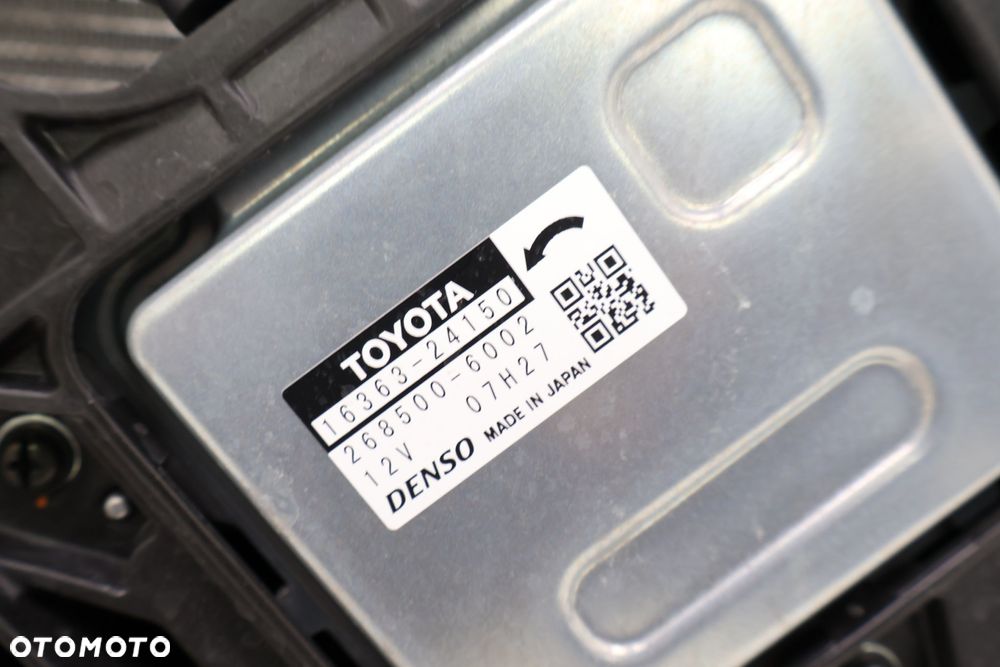 LEXUS LM II 2.5 HYBRID CHŁODNICA WODY WENTYLATOR 122050-0600, 16363-24150 - 9